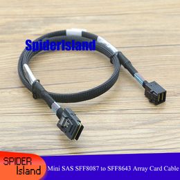 12G to 6G Server Backplane Mini SAS Cbale SFF8087 to SFF8643 Array Card Raid card Adapter Cable