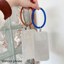 INS Trendy Soft Silicone Mobile Phone Women Girls Cellphone Strap Anti-Lost Lanyard Hanging Cord Jewelry Bracelet Keychain