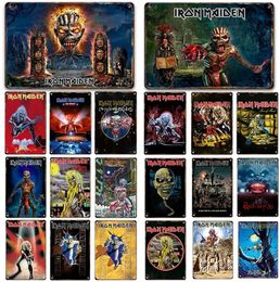 Vintage Rock Band Metal Tin Sign Poster Classic Movie Tin Sign Decor Plates Women Poster Sticker Personalized Man Cave Wall Decor Personalized metal sign 30X20CM w01