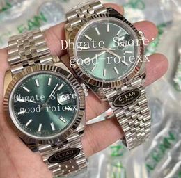 41mm Men's Watch Automatic Cal.3235 Movement Watches Men Clean Maker 904L Steel Jubilee Bracelet CleanF Green Eta Wristwatches