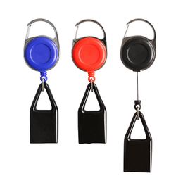 Sticker Lighter Leash Safe Stash Clip Retractable Keychain Holder Cover Smoking Accessories Party Favour dh645