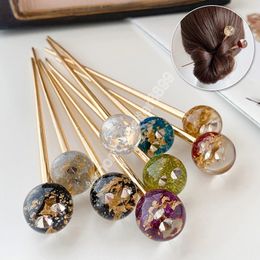 Fashion Women Starry Sky Alloy Hair Sticks Chinese Style Hairpins Hair Clip Pins Hair Chopstick Wedding Hair Accessory Jewelry