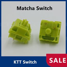 KTT Switch Peach Switches Tactile 3pin Gaming Mechanical Keyboard Switchs DIY Customise Compatible MX SMD Cherry RGB Green