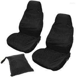 Car Seat Covers 2Pcs Cover Protector Storage Foldable Bag Washable Auto Accessories Dustproof Parts