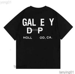 Men's T-shirts Galleryes Depts Designer Summer Gallary Shirt Alphabet Printed Star Same Round Neck Short Sleeve T-shirt for Men Andqdgh