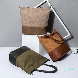 Evening Bags Messenger Bag European And American Handbags Shoulder Bucket Type Fashion Large Capacity Tote 35X17X38cm