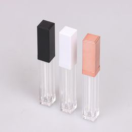 Storage Bottles 5ml Black And White Rose Gold Cosmetic Container Lip Gloss Tube DIY Empty Refillable Bottle Liquid Lipstick