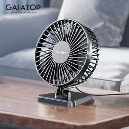 Portable Air Coolers GAIATOP Mini USB Desktop Fan Portable Fan Desktop Office USB Quiet Cooling Fans Three Speed Adjustment Suitable For Home Office 230314