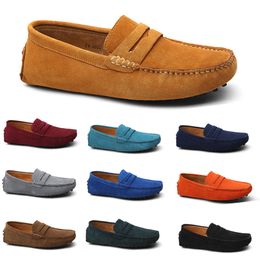 men casual shoes Espadrilles triple black navy brown wine red taupe Sky Blue Burgundy mens sneakers outdoor jogging walking three