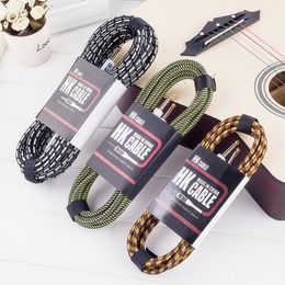 Electric Guitar Cables Wire Cord 3M 5M 10M No Noise Shielded Bass Cable For Guitar Amplifier Accessories Musical Instruments