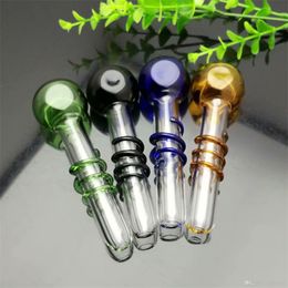 Smoking Pipes Coloured wire glass pipe Great Pyrex Glass Oil Burner Pipe Thick oil rigs glass water pipe