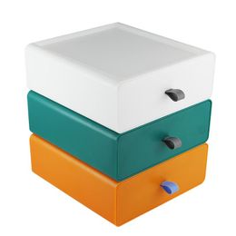 Ящики для хранения организации макияжа настольная коробка контейнер для косметических ювелирных изделий канцелярские канцелярские канцелярские банк
