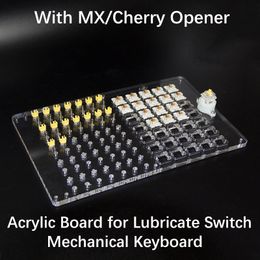 40 Lube Station Switch Tester Opener DIY Double-Deck Removal Platform For Mechanical Keyboard Cherry Kailh Gateron MX switches