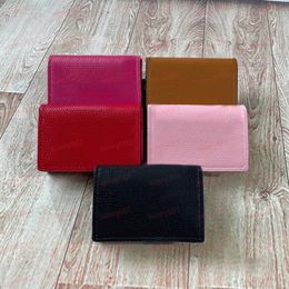 Solid Colour Embossed Flower Wallet Designer Wallets Tissue Bag Cosmetic Pocket Lipstick Bags Luxury Purse Passport Holder Paper Money Pouch