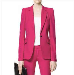 Women's Suits & Blazers Women Evening Pant For Custom Made Ladies Business Formal Office Work Wear Jacket Pants