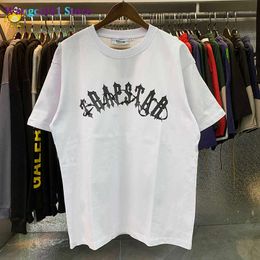 wangcai01 DIY T-Shirt Fashion Trapstar T-shirts Men Women Streetwear tter Printed Classic All-match Crewneck Cotton White Black 2023 New Tops Tee 0315H23