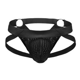 Underwear Luxury Mens Underpants Jockstrap Athletic Supporter W/ Stretch Mesh Pouch Supporters For Men Gym Outdoor Inner Wear Briefs Drawers Kecks Thong 6VHF
