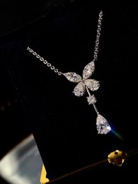 Graf1 Butterfly necklace Designer luxury fine jewelry for women pendant k Gold Love Heart pearl Saturn planet four leaf clover diamond name custom letter flower1