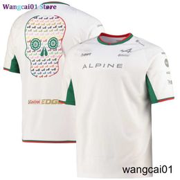 wangcai01 DIY T-Shirt New website 2022 Alpine F1 Team Special Edition Mexico t-shirts men isure fashion T-shirt in summer 0315H23