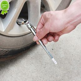 New Car Tire Air Pressure Test Pen 5-50PSI Mini Test Meter Gauge Pen Quick Check Tire Pressure Emergency Use Portable Universal Tool