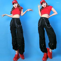 Stage Wear Jazz Dance Costumes Adults Nightclub Singers Dancer Pole Cosplay Rave Clothes DJ Gogo Women Hip Hop DNV12678