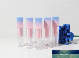 Empty Lip Gloss Tube Gradient Pink Blue Plastic Elegant Lipstick Liquid Cosmetic Containers 5ml 200pcs/lot