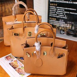 Bag Handmade Bk Platinum Luxurys Fashion Earth Yellow Single Shoulder Women's Litchi Grain Original Small Handbag Genuine Leather