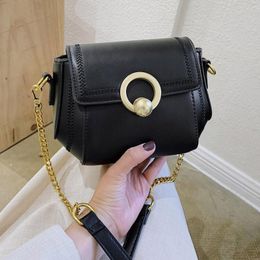 Evening Bags Fashion Women Chain Small Shoulder Bag Solid Color Female Flap Messenger Handbag And Purse Clutches PouchEvening