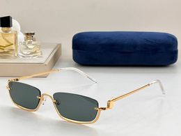 Sunglasses for Men and Women Designers 1287 Anti uultraviolet Retro Plate Half Frame Eyewear Whit Box 1287s