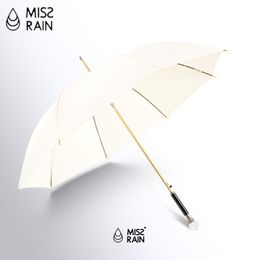 Umbrellas MissRain Long Handle Umbrella Women Luxury British Windproof Travel Creative Outdoor Ladies Parasol Gift Ideas