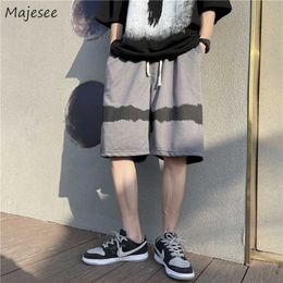 Men's Shorts Shorts Men Summer Knee-length Teens Fashion Hip Hop Chic Leisure Handsome Pocket Daily Simple Youth Comfortable Loose Drawstring G230315