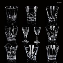 Wine Glasses 2 Pcs/lot Luxury Fashion Home Lead-free Whiskey Glass High Quality Party Club Cup For 200829-03