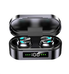 S10 TWS Wireless Headphones In-ear Stereo Earphones Bluetooth-5.1 Sports Waterproof Earbuds Headset With Microphone Charging Box