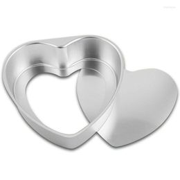 Baking Moulds 3/6/8 Inch Heart Shape Cake Mould Aluminium Alloy DIY Mousse Pastry Mould Pan Kitchen Tool Wzpi