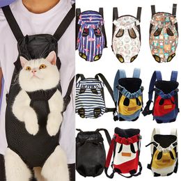 Dog Car Seat Covers CAWAYI KENNEL Print Pet Carrier Backpack Outdoor Travel Products Breathable Shoulder Handle Bag For Small Cat Chihuahua
