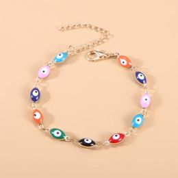 Charm Bracelets Bohemian Style Fashion Simple Eye Shape Bracelet Personalised Women's Casual Party Jewellery Daily Collocation