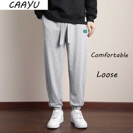 Men's Pants Mens Grey Sport Pants Men 2022 Baggy Joggers Male Trousers Streetwear Casual Harem Sports Jogging Black Sweatpants for Men Z0306