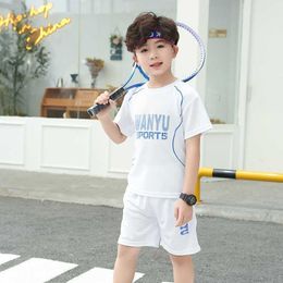 Clothing Sets Tennis Tracksuit For Kids Clothes Summer Short Sleeved Suits Boys Two Piece Set yy Children's Sports Sets Boy Tshirtshorts P
