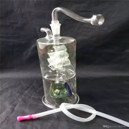 Water bottle gourd sailing Wholesale Glass bongs Oil Burner Glass Water Pipes Oil Rigs Smoking
