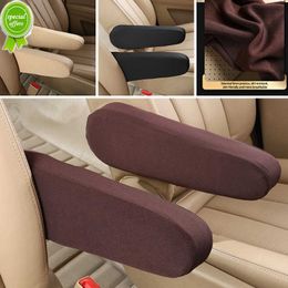 New Car Armrest Cover Elasticity Cloth Fabric Car Centre Console Armrest Protector Universal Suitable For LAND ROVER For volvo S60