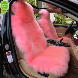 New Artificial Fur Car Seat Covers Universal Size For Most Types of Car Seats 7 Colors for Land Rover for Ford Fiesta for Peugeot