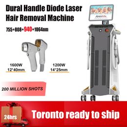 1600W 808nm Laser Diode 4 Wavelength triple Ice Laser Hair Removal Machine TUV Medical CE