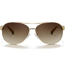 Polarisierte Carfia-Sonnenbrille für Herren – Pilotenbrille mit umlaufendem Metallrahmen und Bügeln aus italienischem Acetat