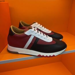 luxury designer Men's leisure sports shoes fabrics using canvas and leather a variety of comfortable material size38-45 KMJKKyy qx1160000002