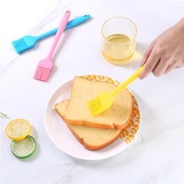 Baking Tools 1x Portable Small Silicone Integrated Oil Brush Barbecue Kitchen Condiment Soy Sauce Appliance