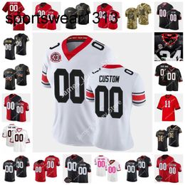 Brock Bowers Jerseys Playoff Ed College Football Jersey 4 James Cook 22 Kendall Milton 12 Rian Davis 15 Carson Beck 60 Clay Webb