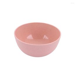 Bowls 6 Inch Wheat Straw Salad Reusable Mixing Bowl Home Kitchen Tableware Supplies For Dishwasher Microwave Soup