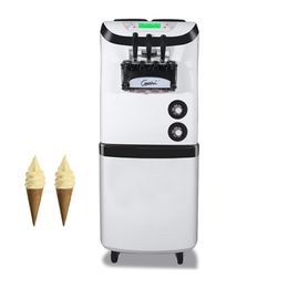 Ice Cream Making Machine Commercial Gelato Machine Stainless Steel Soft Ice Cream Makers