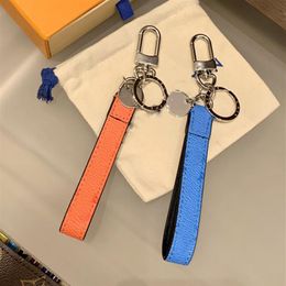 High qualtiy KeychainS Holder key chain Porte Clef Gift Men Women Souvenirs Car Bag Keychain with box247W