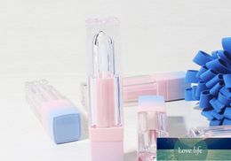 Empty Lip Gloss Tube Gradient Pink Blue Plastic Elegant Lipstick Liquid Cosmetic Containers 5ml Sample 200pcs/lot